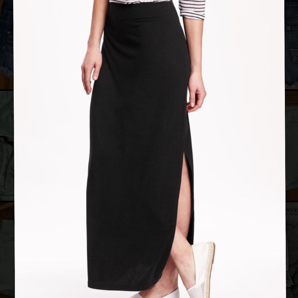 Black Maxi Skirt
